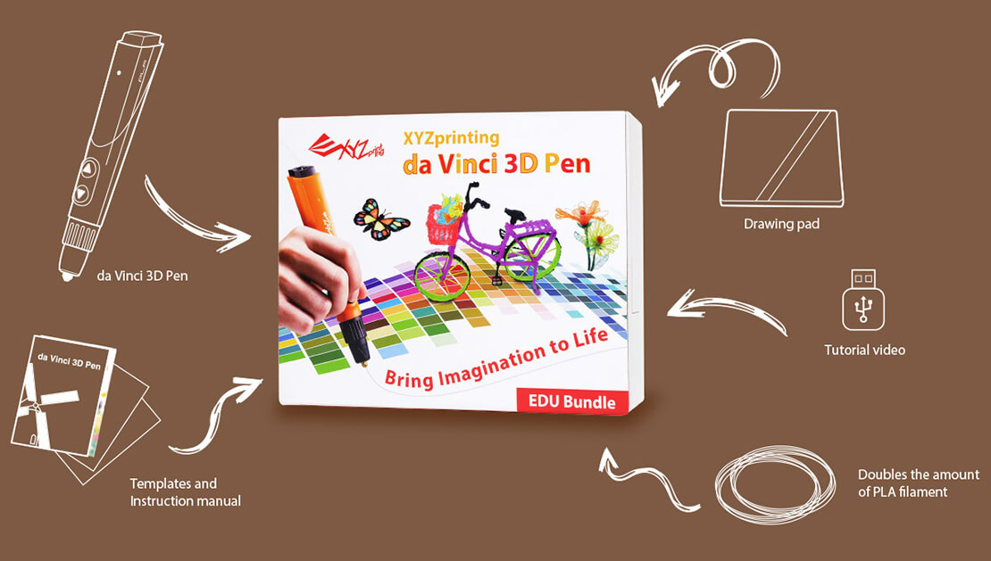 XYZprinting da Vinci 3D Pen  3D Prima - 3D-Printers and filaments